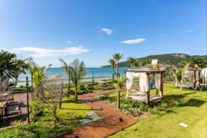 Luxury beachfront rental property in Jurerê Internacional Florianópolis