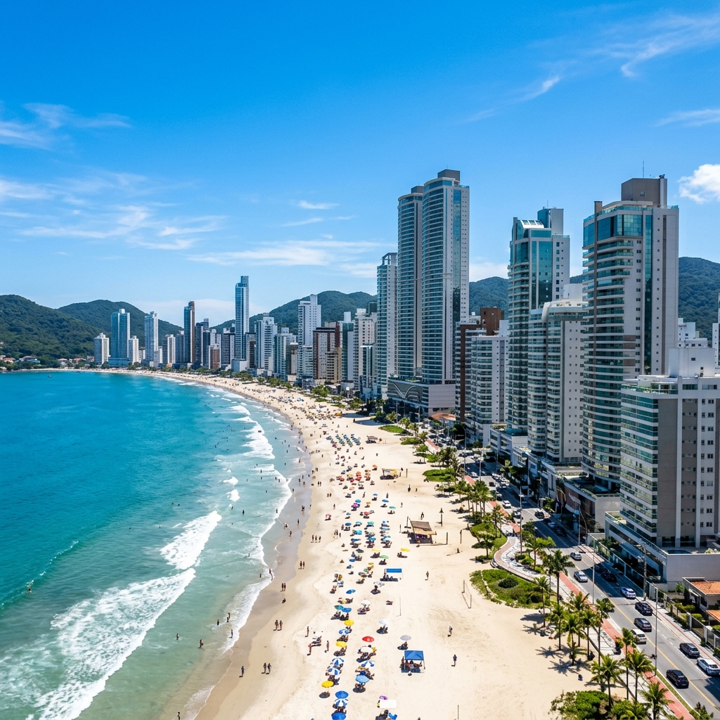 Itapema beachfront, Santa Catarina
